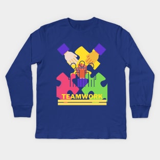 Teamwork Kids Long Sleeve T-Shirt